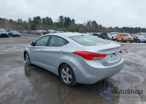 2013 Hyundai Elantra Gls из США, поврежденный, VIN 5NPDH4AE3DH449841